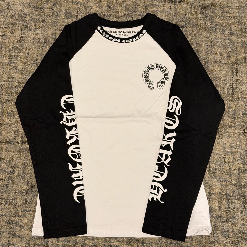 Chrome Hearts Monochrome Long Sleeve Tee